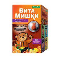 Купить ВитаМишки Иммуно + пастилки жев №30