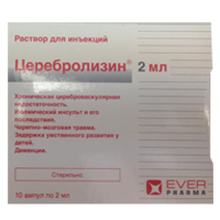 Купить Церебролизин р-р д/ин амп 2мл №10
