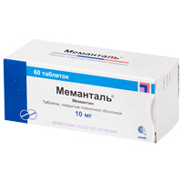 Купить Меманталь таб ппо 10мг №60