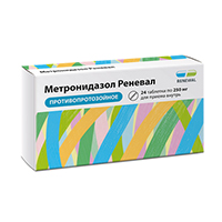 Купить Метронидазол-Реневал таб 250мг №24
