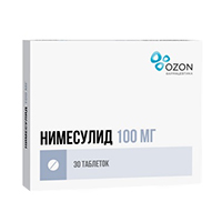 Купить Нимесулид таб 100мг №30