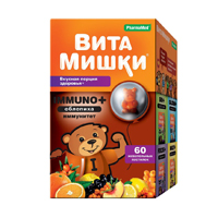 Купить ВитаМишки Иммуно + пастилки жев №60