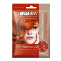 Купить Фитокосметик Крем-Хна Иранская краска д/волос  50мл классическая с репейным маслом