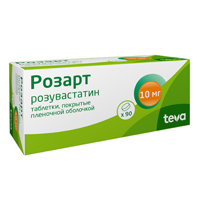 Купить Розарт таб ппо 10мг №90