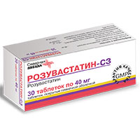 Купить Розувастатин-СЗ таб ппо 40мг №30