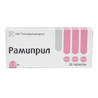 Купить Рамиприл таб 2,5мг №28