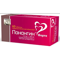 Купить Панангин Форте таб ппо 316мг+280мг №60