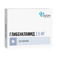 Купить Глибенкламид таб 3,5мг №120