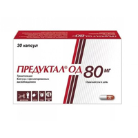Купить Предуктал ОД капс с пролонг высвоб 80мг №30