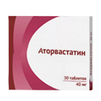 Купить Аторвастатин таб ппо 40мг №30