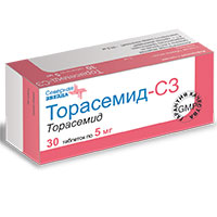 Купить Торасемид-СЗ таб 5мг №30