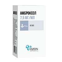 Купить Амброксол р-р д/внутр и д/инг 7,5мг/мл 40мл