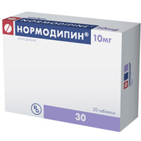 Купить Нормодипин таб 10мг №30