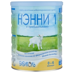 Купить НЭННИ 1 С ПРЕБИОТИКАМИ АДАПТИРОВАННАЯ СУХАЯ МОЛОЧНАЯ СМЕСЬ НА ОСНОВЕ КОЗЬЕГО МОЛОКА ДЛЯ ДЕТЕЙ ОТ 0 ДО 6 МЕСЯЦЕ