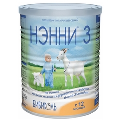 Купить НЭННИ 3 СУХОЙ МОЛОЧНЫЙ НАПИТОК НА ОСНОВЕ КОЗЬЕГО МОЛОКА ДЛЯ ДЕТЕЙ ОТ 1 ГОДА 400,0