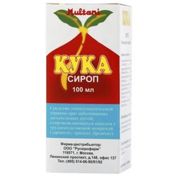 Купить Кука сироп от кашля 100мл