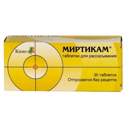 Купить Миртикам таб д/рассас 500мг №30