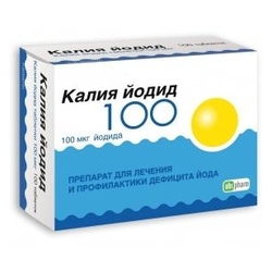 Купить Калия Йодид таб 100мкг №100