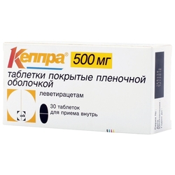 Купить Кеппра таб ппо 500мг №30