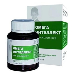 Купить Омега Интеллект капс №120 д/школьников