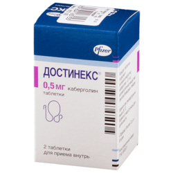 Купить Достинекс таб 500мг №2
