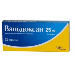 Купить Вальдоксан таб ппо 25мг №28