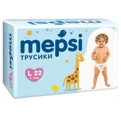 Купить Мепси трусики 9-16кг р.L №22