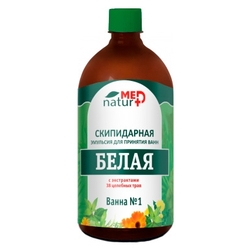 Купить Скипидарная эмульс д/ванн 1000мл белая с экстрактами 38 целебных трав