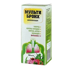 Купить Мульти-Бронх сироп от кашля 100мл