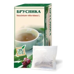 Купить Брусника Фармгрупп листья фильтр-пак 1,5г №20