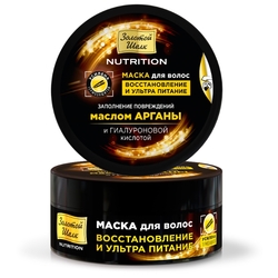 Купить ЗОЛОТОЙ ШЕЛК МАСКА Д/ВОССТАНОВЛ. ВОЛОС И УЛЬТРА ПИТАНИЯ NUTRITION БАНКА 180МЛ