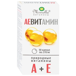 Купить АЕВИТАМИН МИРРОЛЛА С ПРИР ВИТАМИНАМИ БАД КАПС N 30