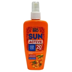 Купить БИОКОН SUN ACTIVE СПРЕЙ Д/БЕЗОПАСНОГО ЗАГАРА SPF-20 120МЛ