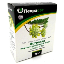 Купить АСТРАГАЛ ШЕРСТИСТОЦВЕТКОВЫЙ ТРАВА 25Г БАД