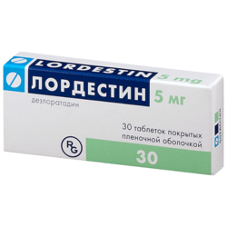 Купить Лордестин таб ппо 5мг №30