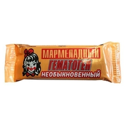 Купить Гематоген плитка 38г мармеладный необыкновенный