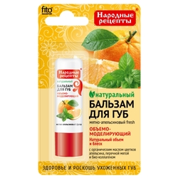 Купить Фитокосметик Народные Рецепты бальзам д/губ 4,5г мятно-апельсиновый фреш