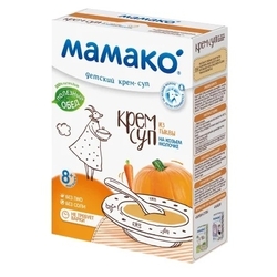 Купить Мамако суп-крем на коз молоке 150г 8+ мес тыквенный