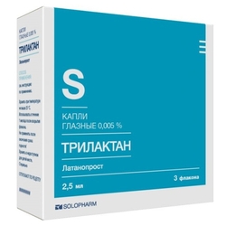 Купить ТРИЛАКТАН 0,005% 2,5МЛ №3 ГЛ. КАПЛИ ФЛ.