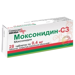Купить Моксонидин-СЗ таб ппо 400мкг №28