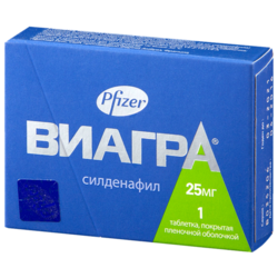 Купить Виагра таб по 25мг №1