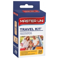 Купить Л/ПЛАСТ. MASTER UNI TRAVEL KIT БАКТЕРИЦИДНЫЙ №20  НАБОР НА ПОЛИМЕРН.ОСНОВЕ
