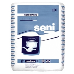Купить ПОДГУЗНИКИ Д/ВЗР. SENI BASIC AIR MEDIUM №10