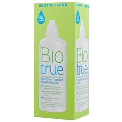 Купить РАСТВОР BIOTRUE 120МЛ Д/КОНТ ЛИНЗ УНИВЕРСАЛЬНЫЙ+КОНТЕЙНЕР Д/ЛИНЗ