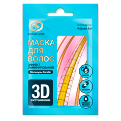 Купить Акулий Жир Акулья Сила маска д/волос 25мл эффект ламинирования