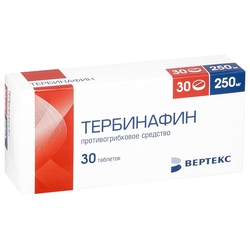 Купить Тербинафин-Вертекс таб 250мг №30