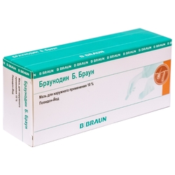 Купить БРАУНОДИН Б.БРАУН МАЗЬ Д/НАР. ПРИМ. 10% ТУБА 100Г