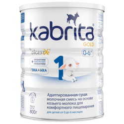 Купить Кабрита 1 Gold смесь сух на коз молоке 800г