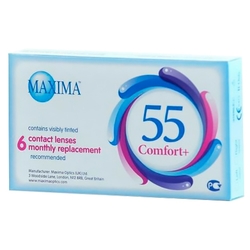 Купить Maxima 55 Comfort+ линзы конт план замены №6 D-2,5 8,6/14,2