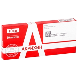 Купить Амлодипин-Акрихин таб 10мг №30